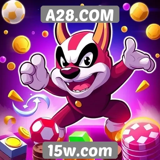 A variedade de jogos disponíveis no A28.COM